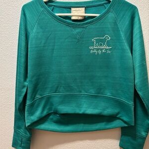 J. America Teal Sweatshirt
